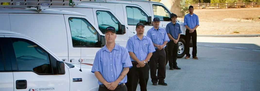 KIC Refrigeration crew ready for Mini Split Repair jobs across Novato
